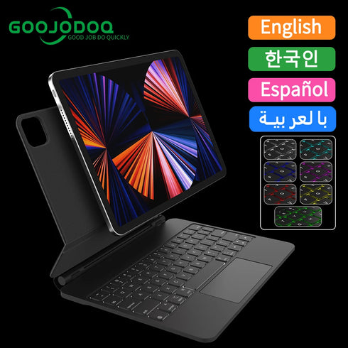 Backlight Magic Keyboard-iPad Keyboard Folio